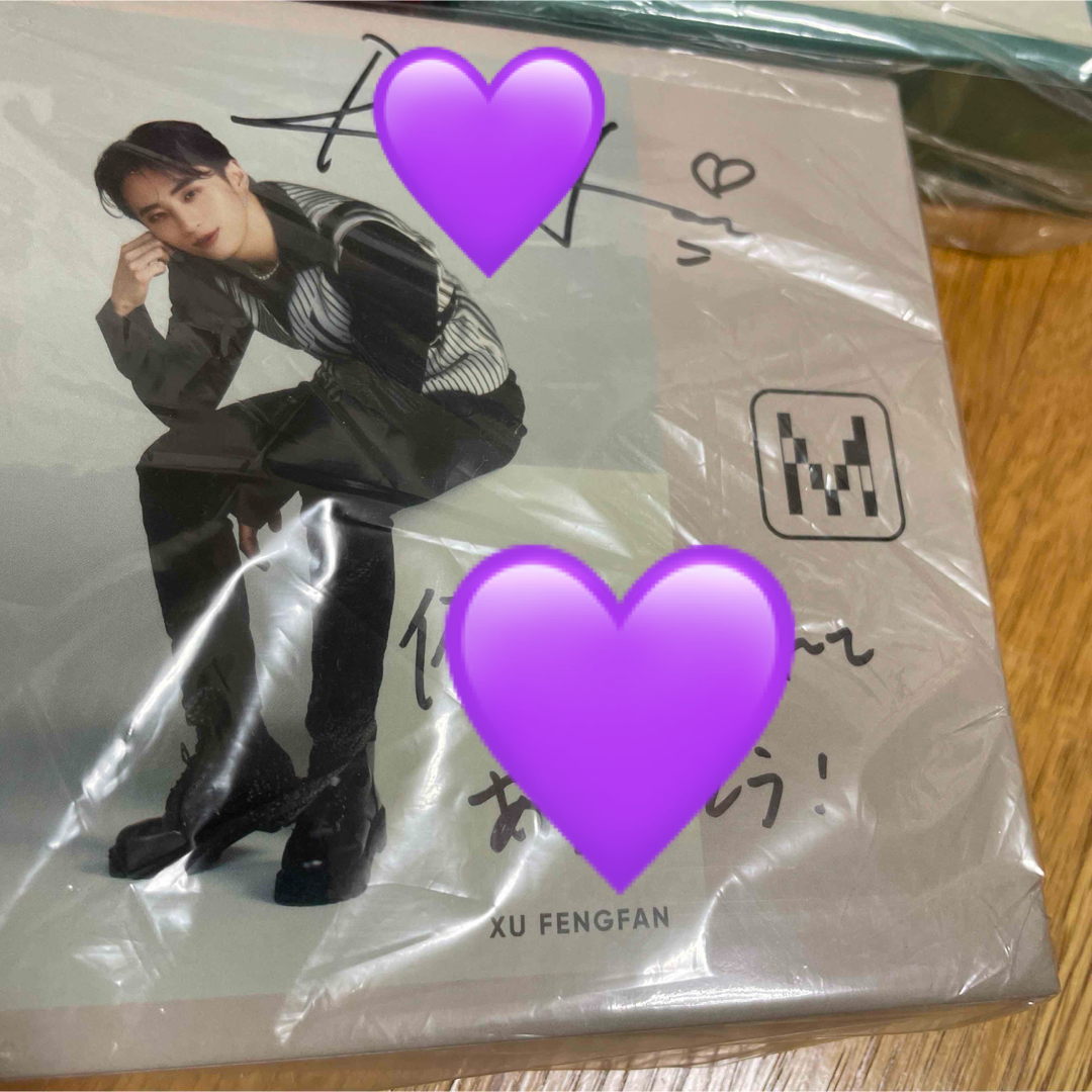 INI イニ CD シングル 収納ボックス A I M 許豊凡 サイン 入り