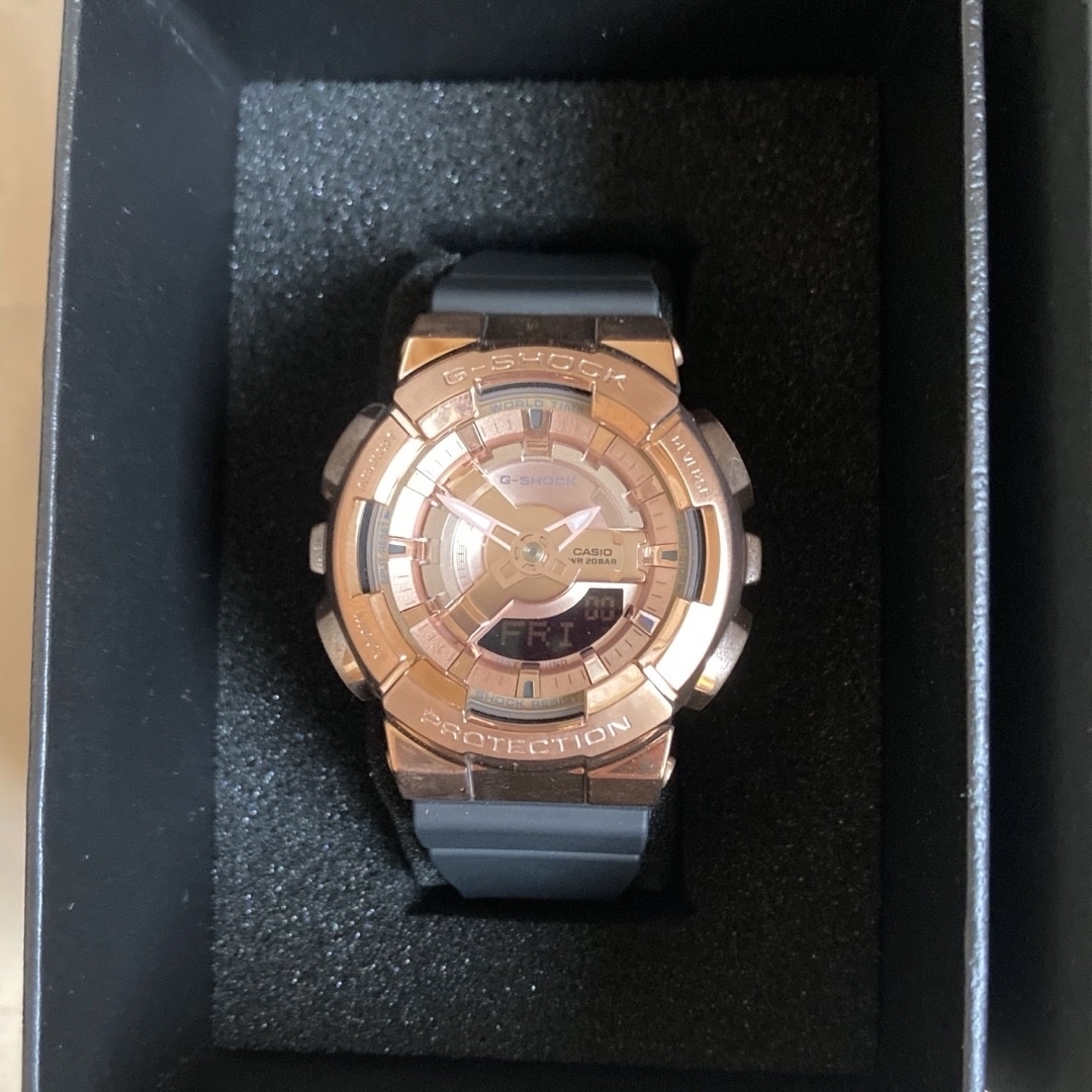 未使用G-SHOCKジーショックCASIOピンクゴールドGM-S110 腕時計 未使用G-SHOCKジーショックCASIOピンクゴールドGM-S110 腕時計