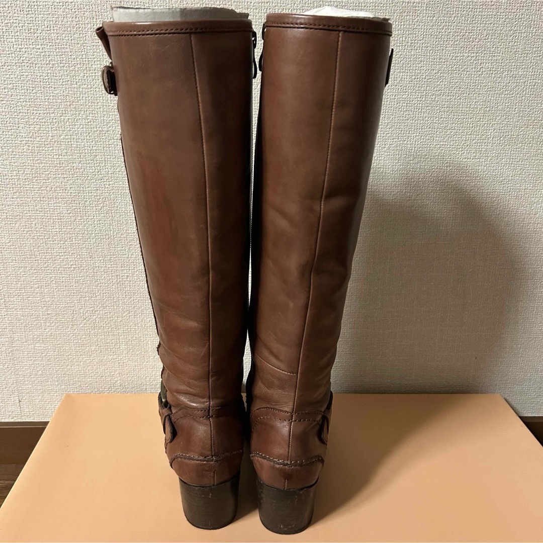 パラディクルール レディース ベルテッドロングブーツ ブラウン パラディクルール レディース ベルテッドロングブーツ ブラウン