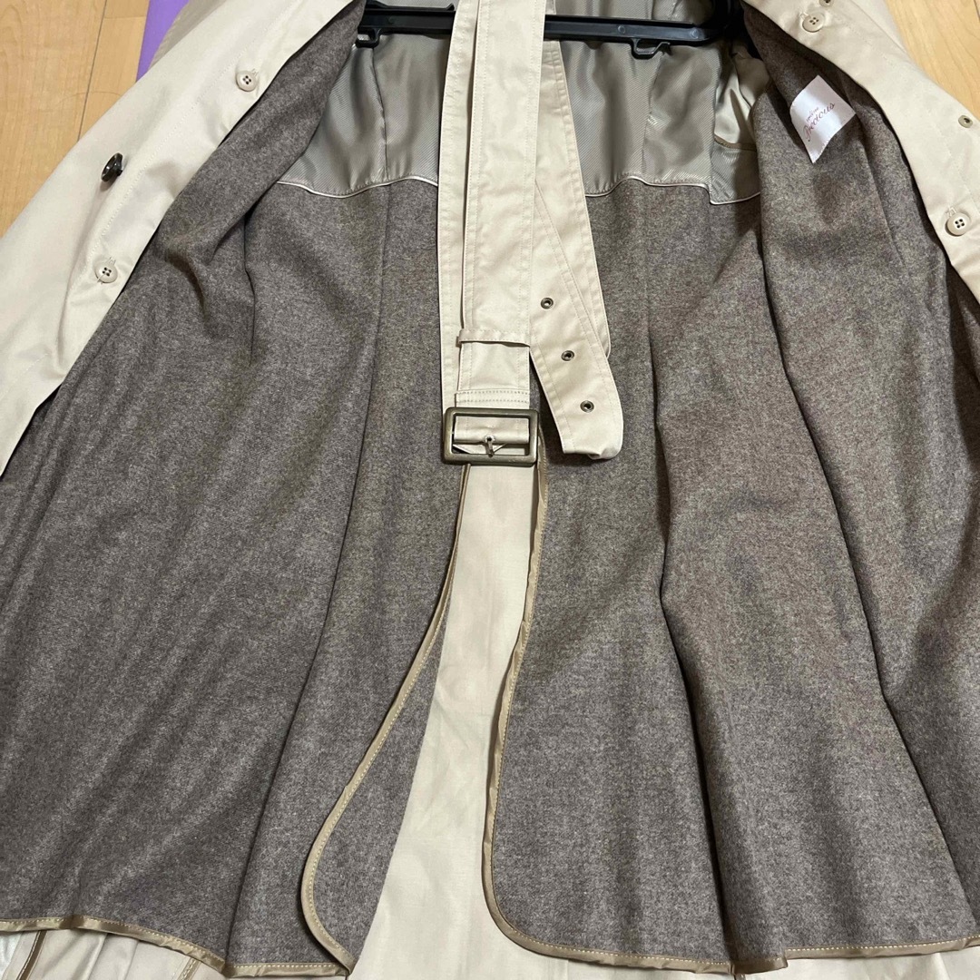 洋服の青山 - トレンチコート 撥水加工 ロングNWL18007-41 未 洋服の青山 - トレンチコート 撥水加工 ロングNWL18007-41 未