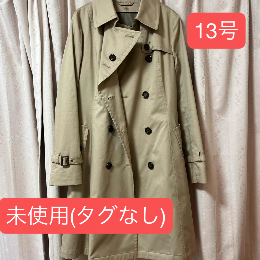 洋服の青山 - トレンチコート 撥水加工 ロングNWL18007-41 未 洋服の青山 - トレンチコート 撥水加工 ロングNWL18007-41 未