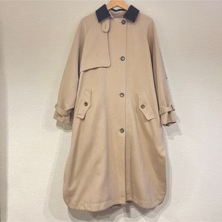 フリークスストア(FREAK'S STORE)の【FREAKS'STORE】ウーリー２wayケープステンカラーコート(ロングコート)