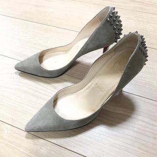 Christian Louboutin(ハイヒール/パンプス ・ グレー/灰色系 Christian Louboutin(ハイヒール/パンプス ・ グレー/灰色系