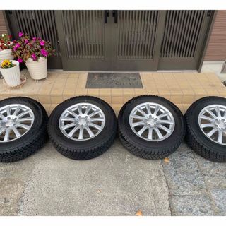 BRIDGESTONE - ㊸155/65R14 新品ブリヂストンタイヤ4本と中古美 BRIDGESTONE - ㊸155/65R14 新品ブリヂストンタイヤ4本と中古美
