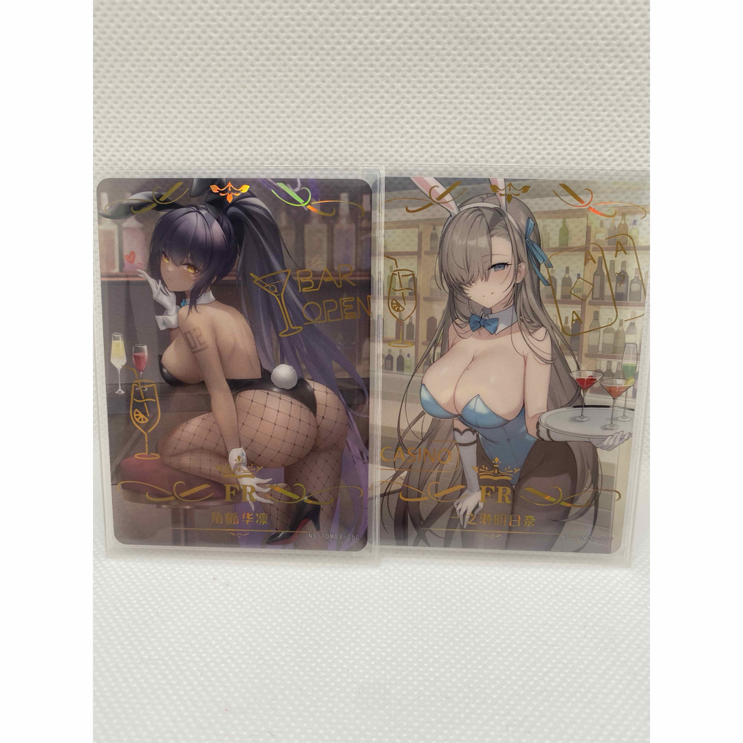 ACG カード サンクリ ブルーアーカイブ 一之瀬アスナ 角楯カリン バニー エンタメ/ホビーのアニメグッズ(カード)の商品写真