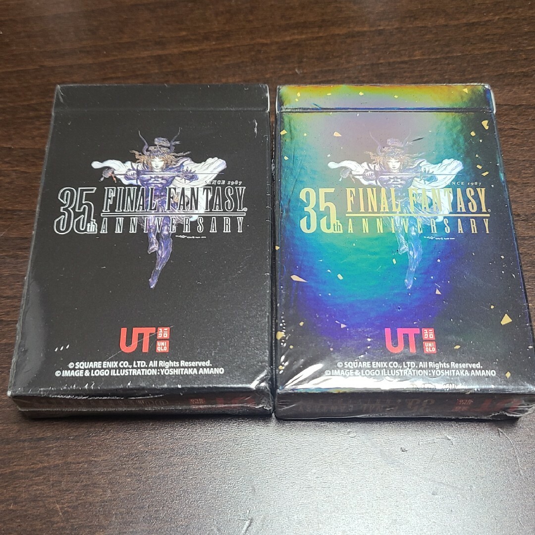 ユニクロ ファイルファンタジー トランプ ゴールドバージョン エンタメ/ホビーのテーブルゲーム/ホビー(トランプ/UNO)の商品写真