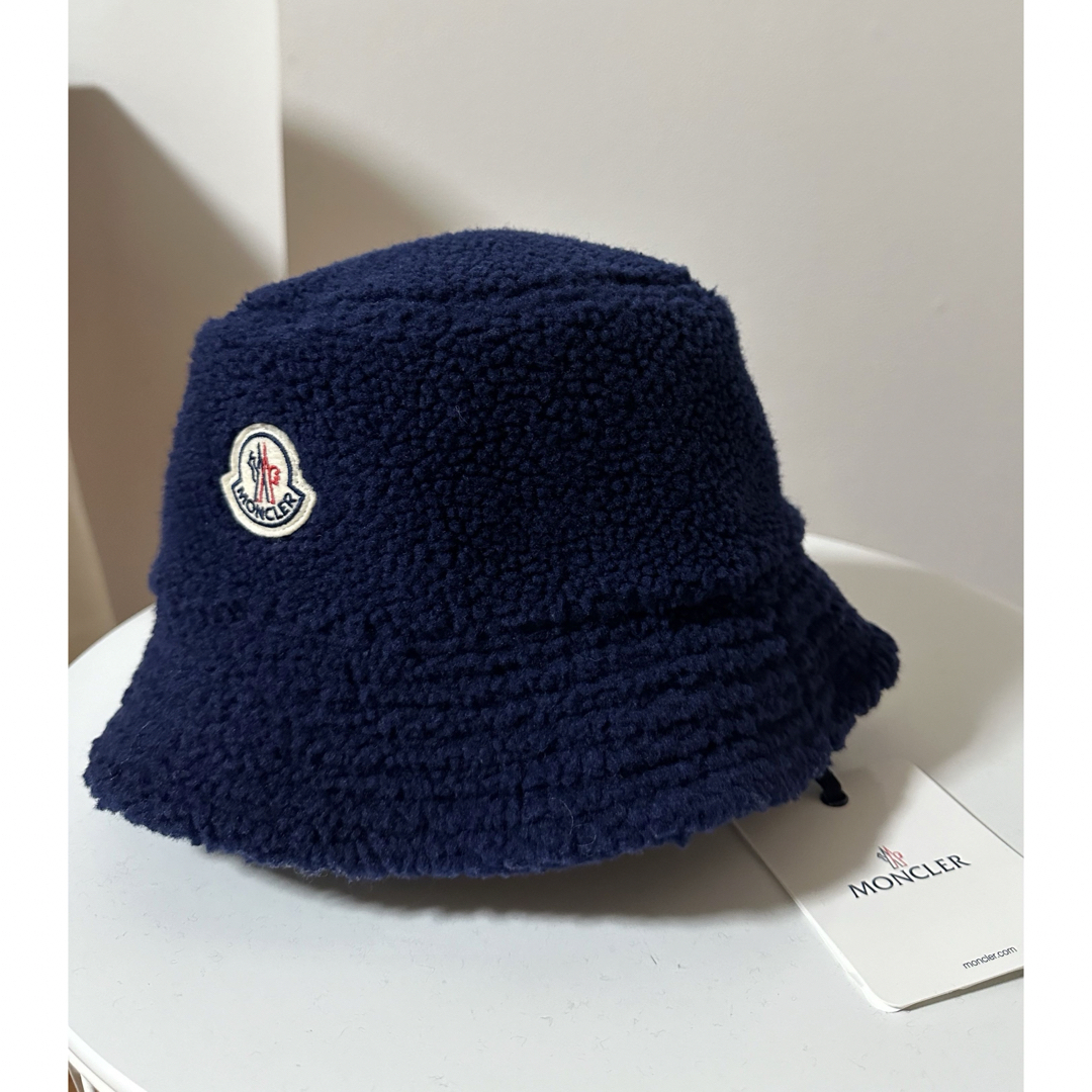 ☆新品☆モンクレール MONCLER ボア バケットハット 帽子 ☆新品☆モンクレール MONCLER ボア バケットハット 帽子
