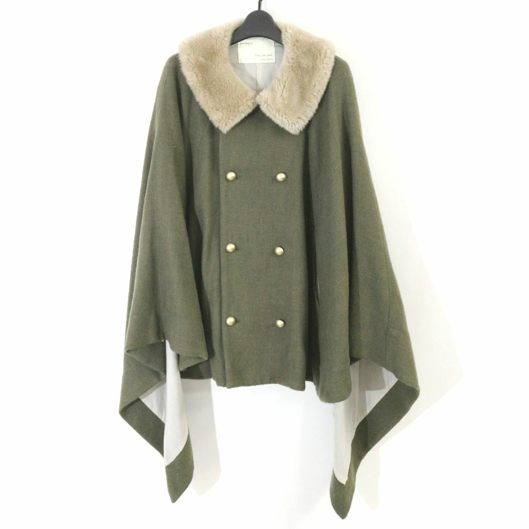 hazama ハザマ 2019-20AW 経年真価のなびくコート / ポンチョ hazama ハザマ 2019-20AW 経年真価のなびくコート / ポンチョ