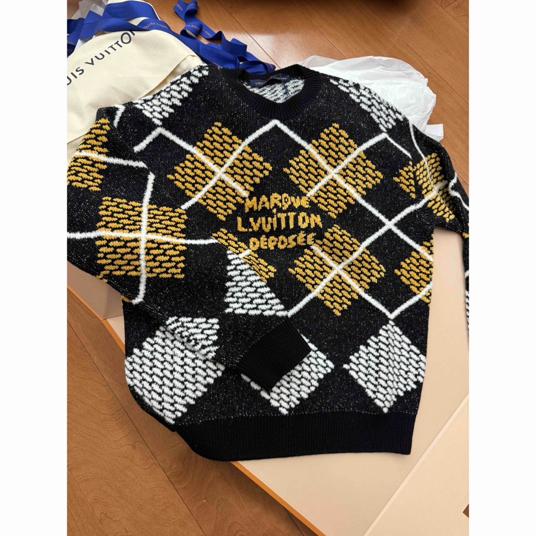 LOUIS VUITTON - LOUIS VUITTONセーターの通販 by フレーズ's LOUIS VUITTON - LOUIS VUITTONセーターの通販 by フレーズ's