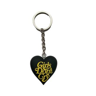 ヒューマンメイド(HUMAN MADE)のHUMANMADE ヒューマンメイド　GirlsDontCry キーホルダー黒黄(キーホルダー)