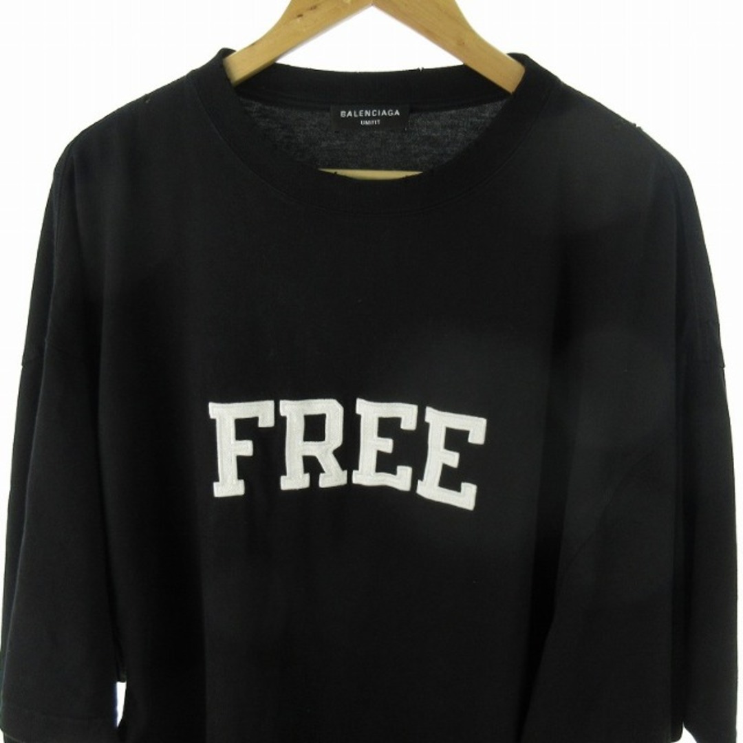 BALENCIAGA - バレンシアガ 21AW Tシャツ 半袖 FREE ロゴ BALENCIAGA - バレンシアガ 21AW Tシャツ 半袖 FREE ロゴ