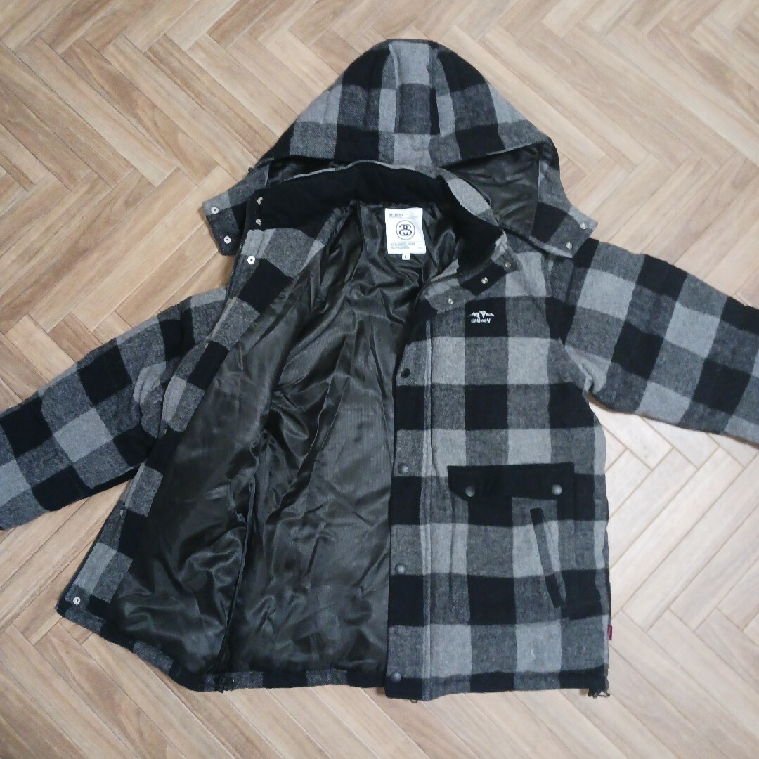 STUSSY - ステューシー STUSSY ハンティングダウンジャケットの STUSSY - ステューシー STUSSY ハンティングダウンジャケットの