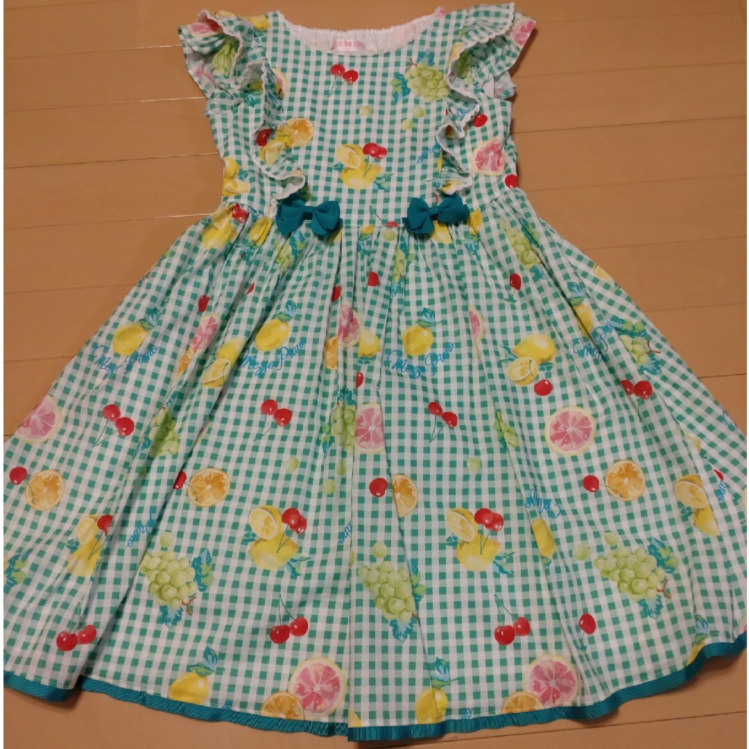 mezzo piano(メゾピアノ)のメゾピアノワンピース キッズ/ベビー/マタニティのキッズ服女の子用(90cm~)(ワンピース)の商品写真