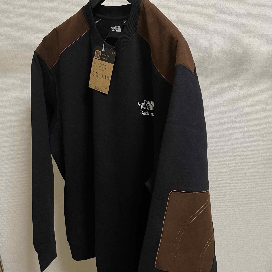ノースフェイス Backmagic限定 Sweat Crew【XL】ブラック 黒 ノースフェイス Backmagic限定 Sweat Crew【XL】ブラック 黒