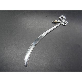 ミキモト(MIKIMOTO)の■美品■ MIKIMOTO ミキモト 本真珠 パール約2mm ブックマーカー しおり 栞 シルバー系 DF1439(その他)