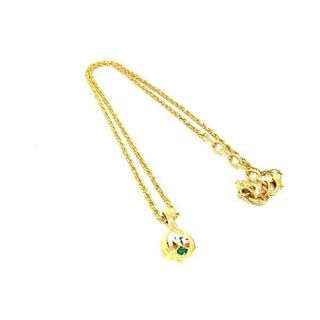 ニナリッチ(NINA RICCI)の■美品■ NINA RICCI ニナリッチ ラインストーン ネックレス ペンダント アクセサリー レディース ゴールド系 DF4704(ネックレス)