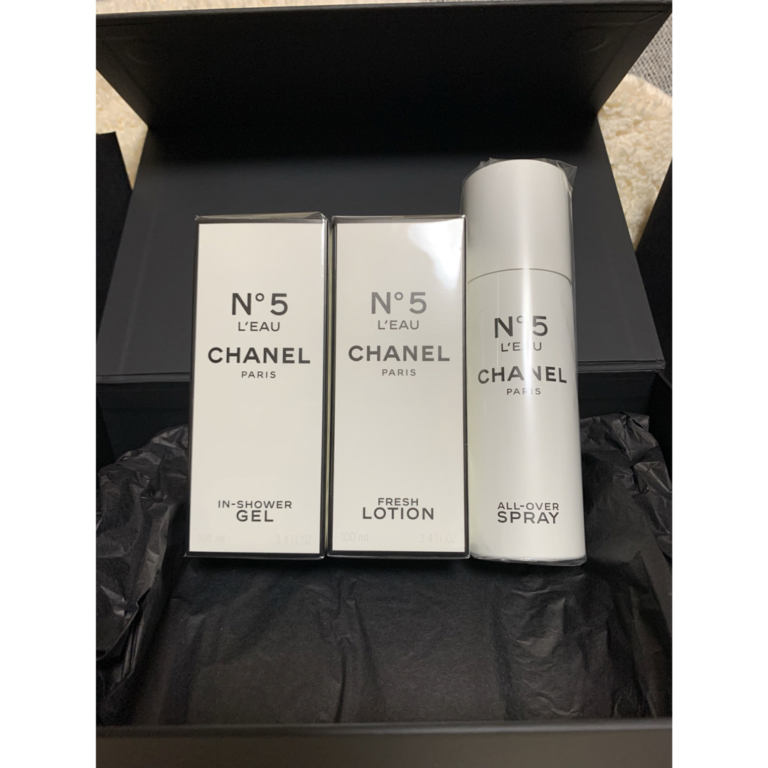 CHANEL No.5ロー✨CHANELマグネット式お箱入✨Specialセット CHANEL - CHANEL No.5ロー✨CHANELマグネット式お箱入✨Special