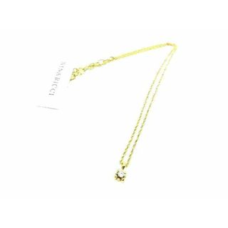 ニナリッチ(NINA RICCI)の■美品■ NINA RICCI ニナリッチ ラインストーン ネックレス ペンダント アクセサリー レディース ゴールド系×クリア DF1421(ネックレス)