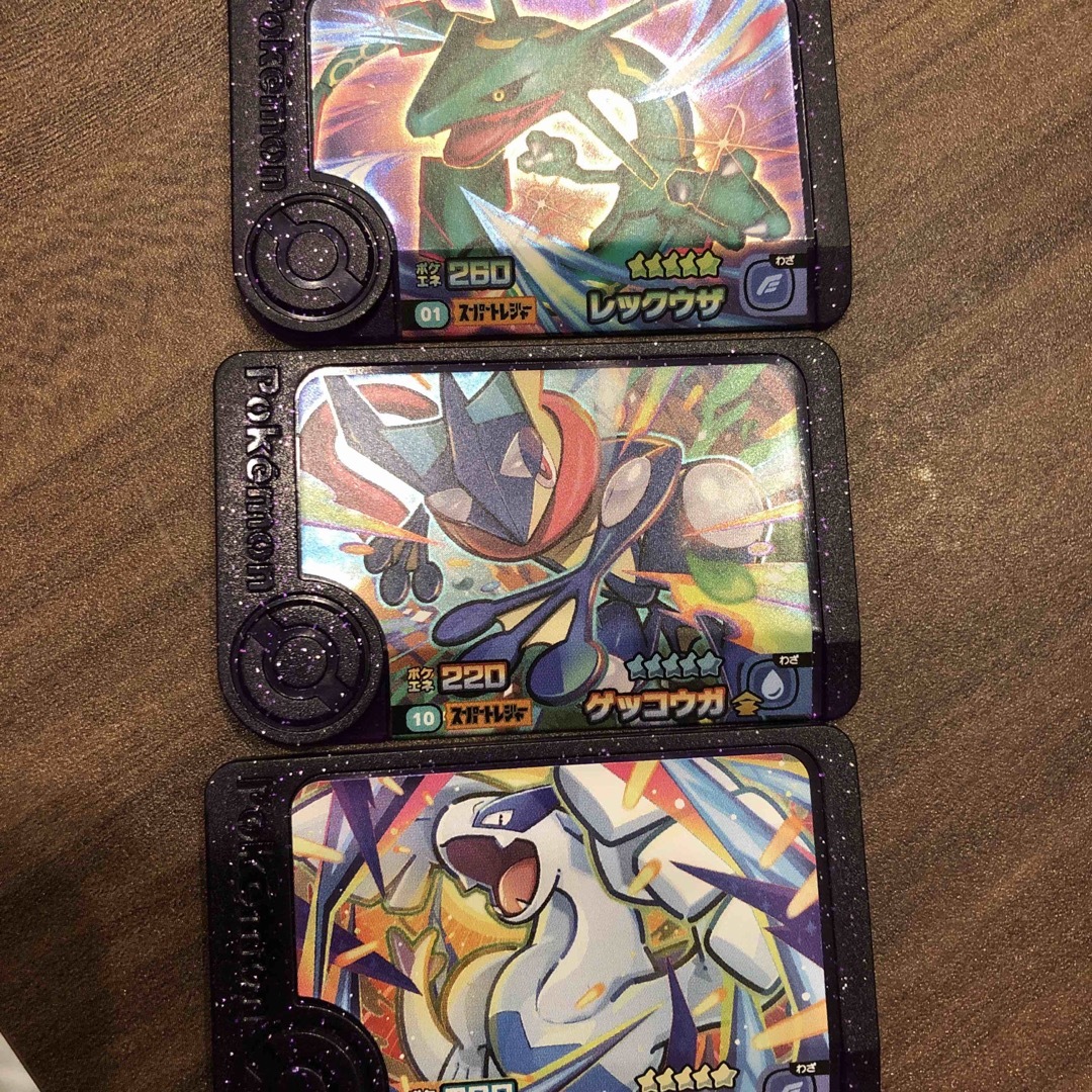 ポケモン(ポケモン)のレックウザ ゲッコウガ ルギア フレンダ エンタメ/ホビーのトレーディングカード(その他)の商品写真