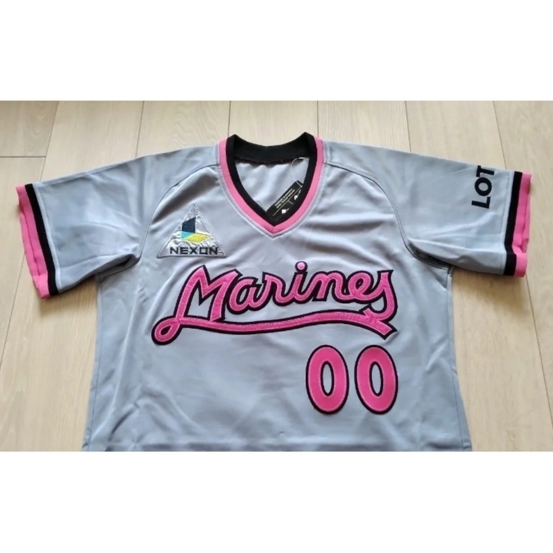 DESCENTE - 【限定 サイン タグ付き】ロッテ マリーンズ 復刻 DESCENTE - 【限定 サイン タグ付き】ロッテ マリーンズ 復刻