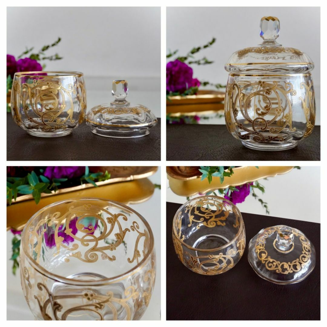 Baccarat - 希少☆24金彩☆美品オールドサンルイ☆クリュニー Baccarat - 希少☆24金彩☆美品オールドサンルイ☆クリュニー