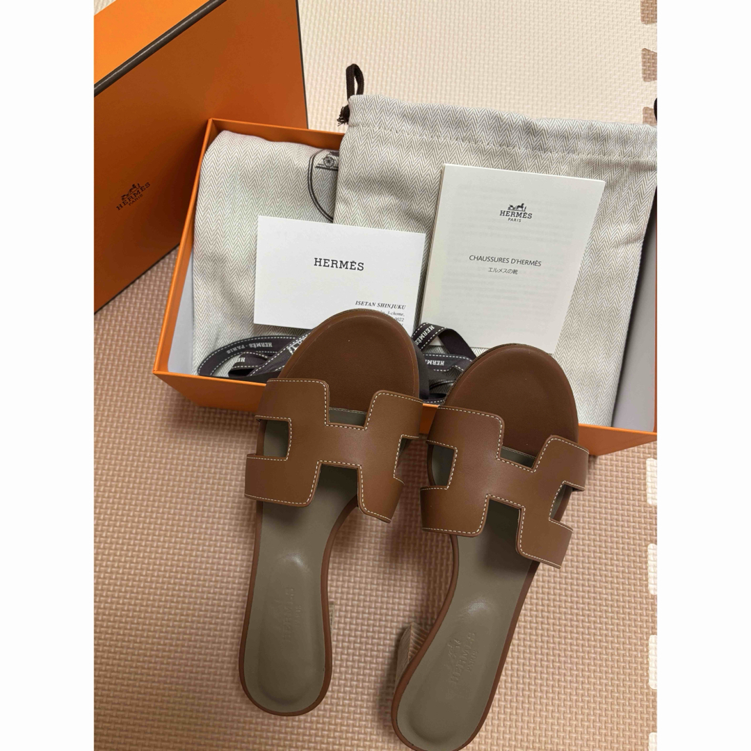 HERMES エルメス オアジスサンダル36.5 HERMES エルメス オアジスサンダル36.5