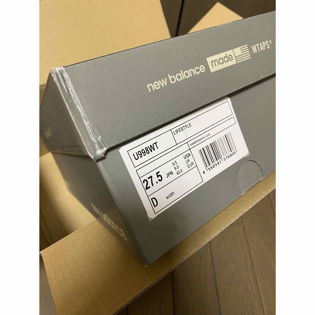 New Balance - WTAPS×New Balance M998WT US9.5 27.5の通販 by New Balance - WTAPS×New Balance M998WT US9.5 27.5の通販 by