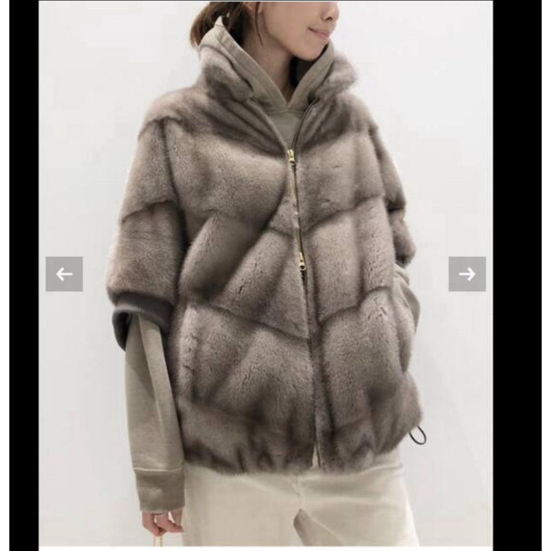 L'Appartement DEUXIEME CLASSE - アパルトモン Mink Zip L'Appartement DEUXIEME CLASSE - アパルトモン Mink Zip