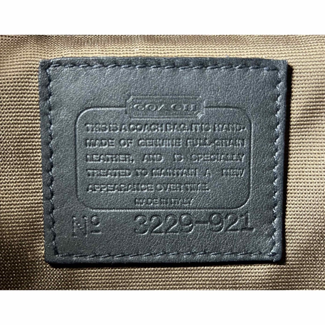 美品】COACH オールドコーチ ショルダーバッグ イタリア 3229-921 美品】COACH オールドコーチ ショルダーバッグ イタリア 3229-921