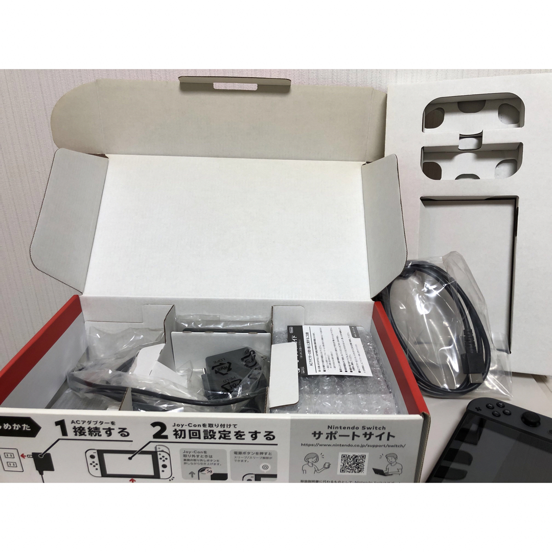 Nintendo Switch - Switch スイッチ 本体 美品 黒 ブラック Nintendo Switch - Switch スイッチ 本体 美品 黒 ブラック