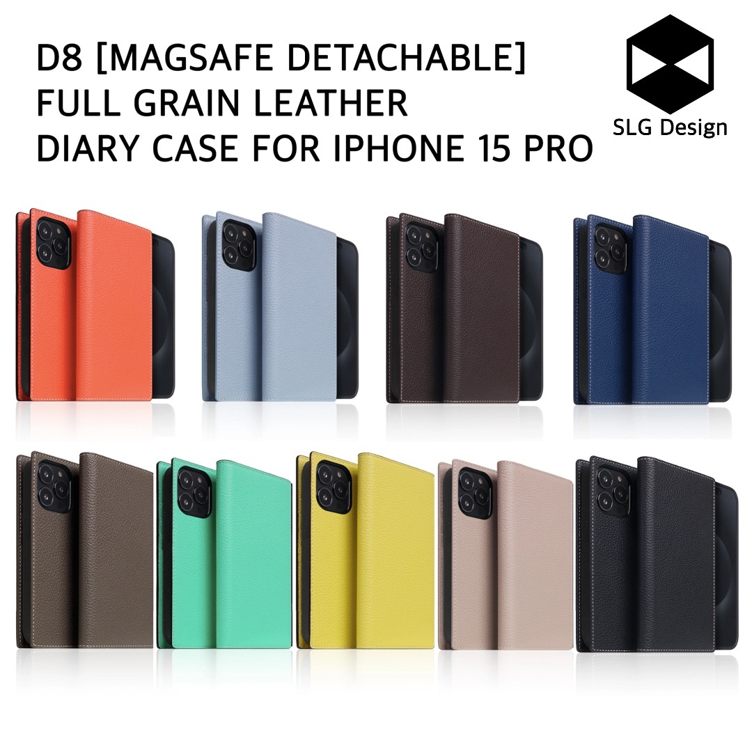 送料無料 SLG Design Full Grain Leather Case for iPhone 14 送料無料 SLG Design Full Grain Leather Case for iPhone 14