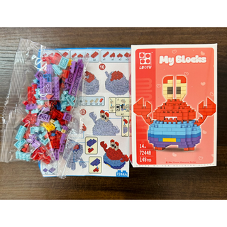 ユージーン・H・カーニ　スポンジ・ボブ　ミニビルディング　ブロック玩具(キャラクターグッズ)