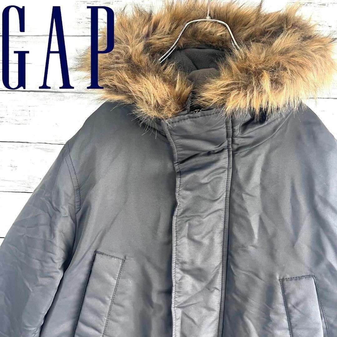 GAP - 【定番人気】GAP ダウンジャケット ファー付 S C587の通販 GAP - 【定番人気】GAP ダウンジャケット ファー付 S C587の通販