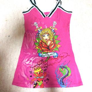 エドハーディー(Ed Hardy)のEdHardyラインストーンキャミソール(キャミソール)