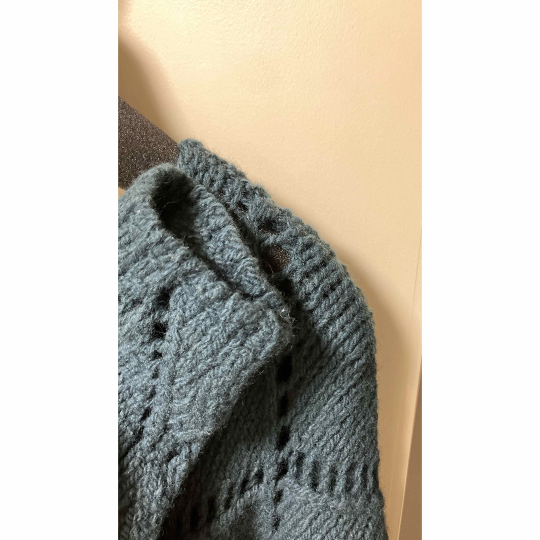 LE CIEL BLEU - le ciel bleu Chunky Yarn Eyelet Knit Topの LE CIEL BLEU - le ciel bleu Chunky Yarn Eyelet Knit Topの
