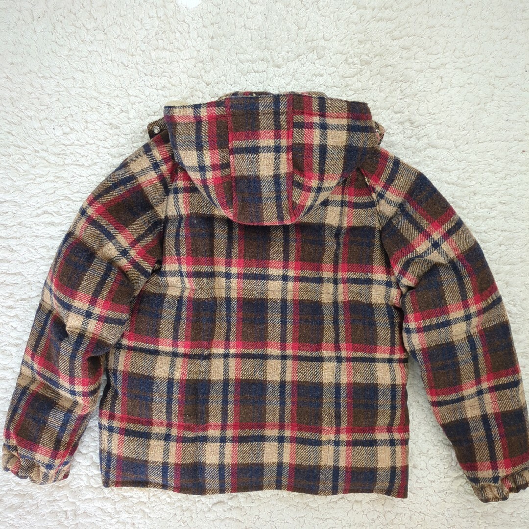A BATHING APE - 美品 APE ハリスツイード ダウンジャケット A BATHING APE - 美品 APE ハリスツイード ダウンジャケット