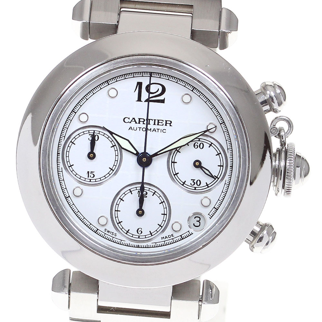 Cartier - カルティエ CARTIER W31039M7 パシャC クロノ クロノグラフ 自動巻き ボーイズ _842301