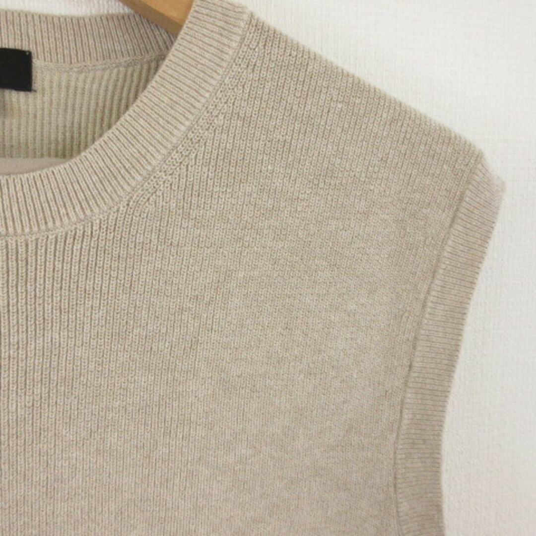UNIQLO - ユニクロ UNIQLO ニットベスト ベージュ M *T41の通販 UNIQLO - ユニクロ UNIQLO ニットベスト ベージュ M *T41の通販