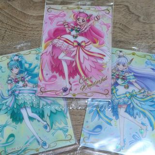 バンダイ(BANDAI)のプリキュアウエハース10　わんだふるぷりきゅあ　3枚セット(カード)