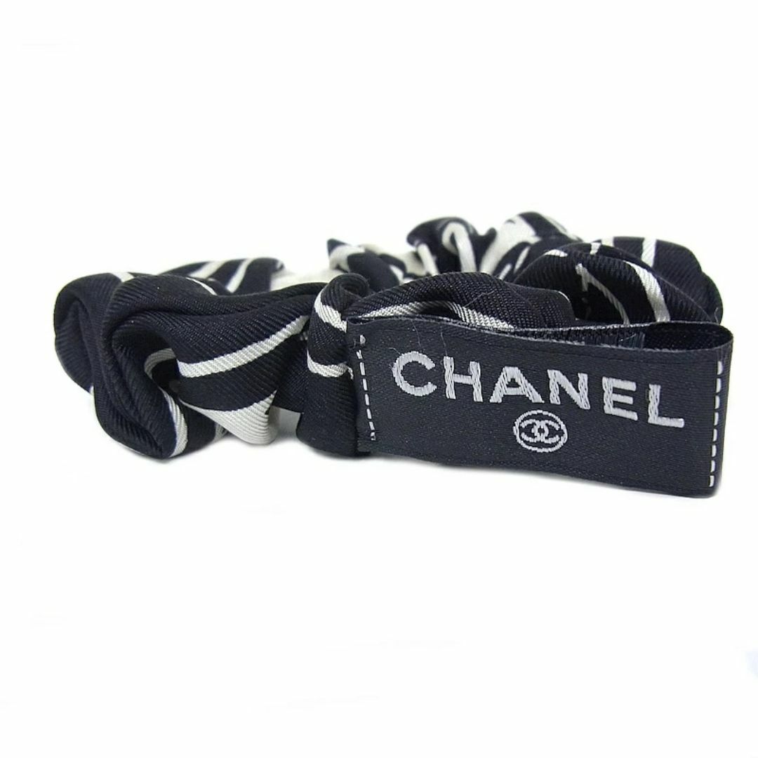 CHANEL - シャネル CHANEL スカーフ&シュシュ シルク100 CHANEL - シャネル CHANEL スカーフ&シュシュ シルク100