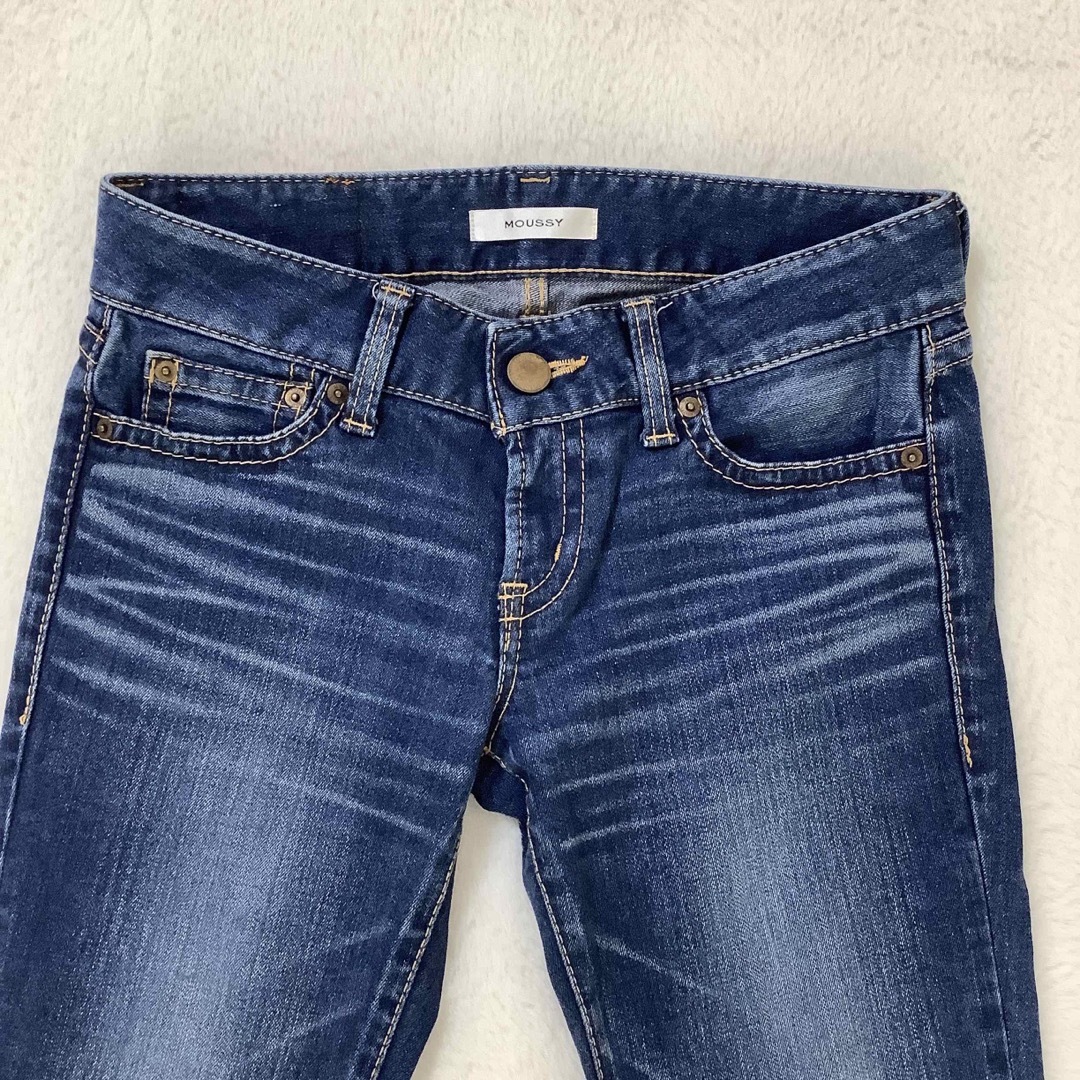 moussy - 【超美品】 MOUSSY Rebirth SKINNY 27インチ デニム 27 moussy - 【超美品】 MOUSSY Rebirth SKINNY 27インチ デニム 27