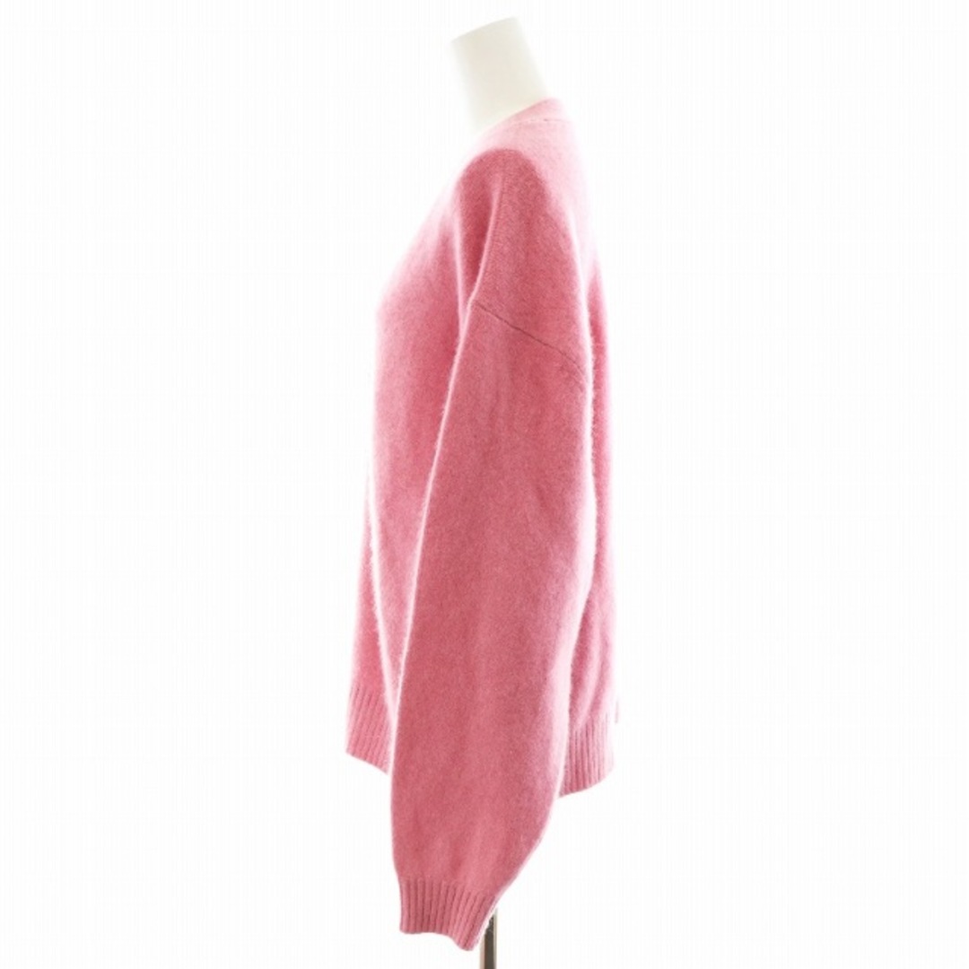 プラージュ 21AW Cashmere Mix Furカーディガン3 ピンク プラージュ 21AW Cashmere Mix Furカーディガン3 ピンク