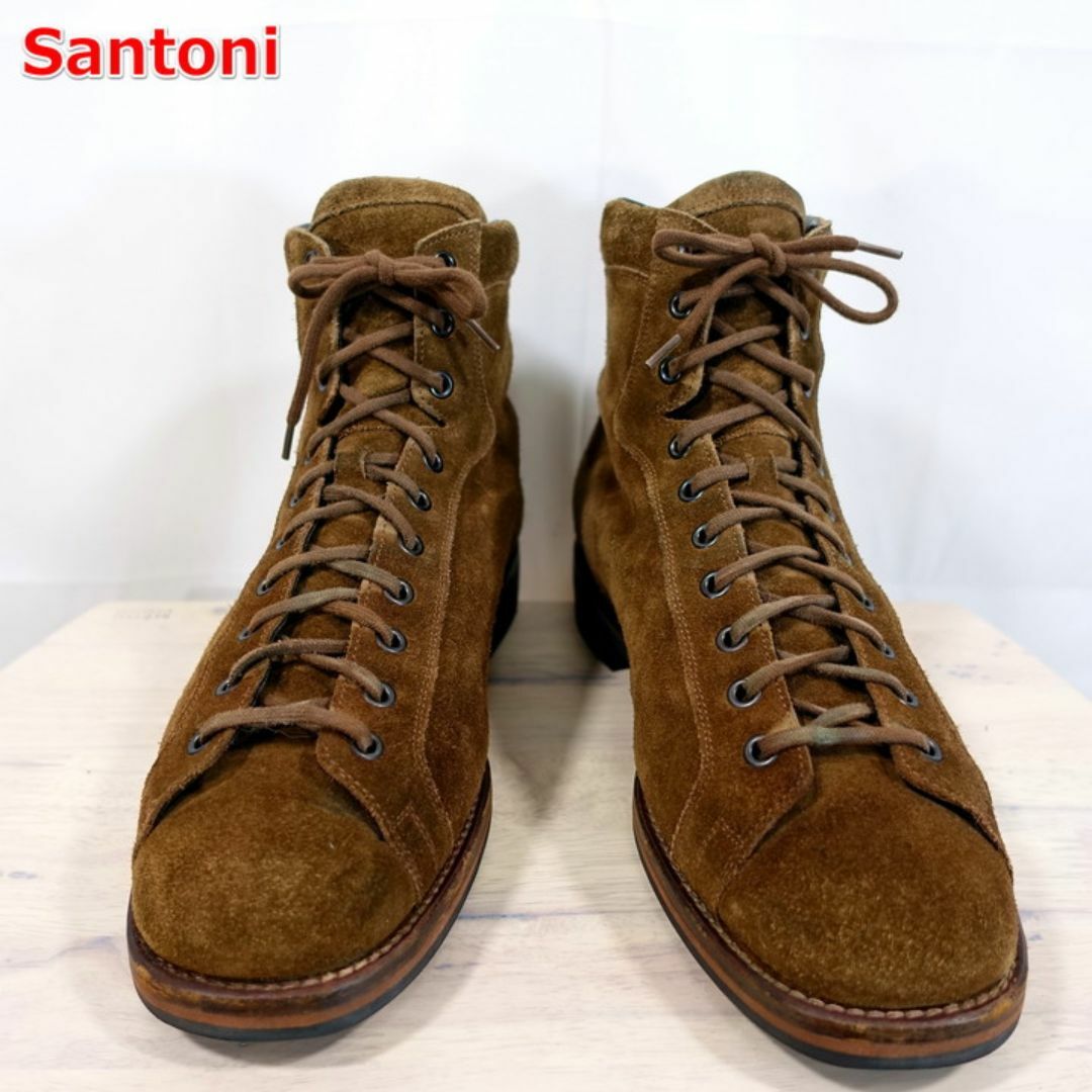 Santoni - 【良品】サントーニ スエード モンキーブーツ Santoniの通販 by milo's shop｜サントーニならラクマ