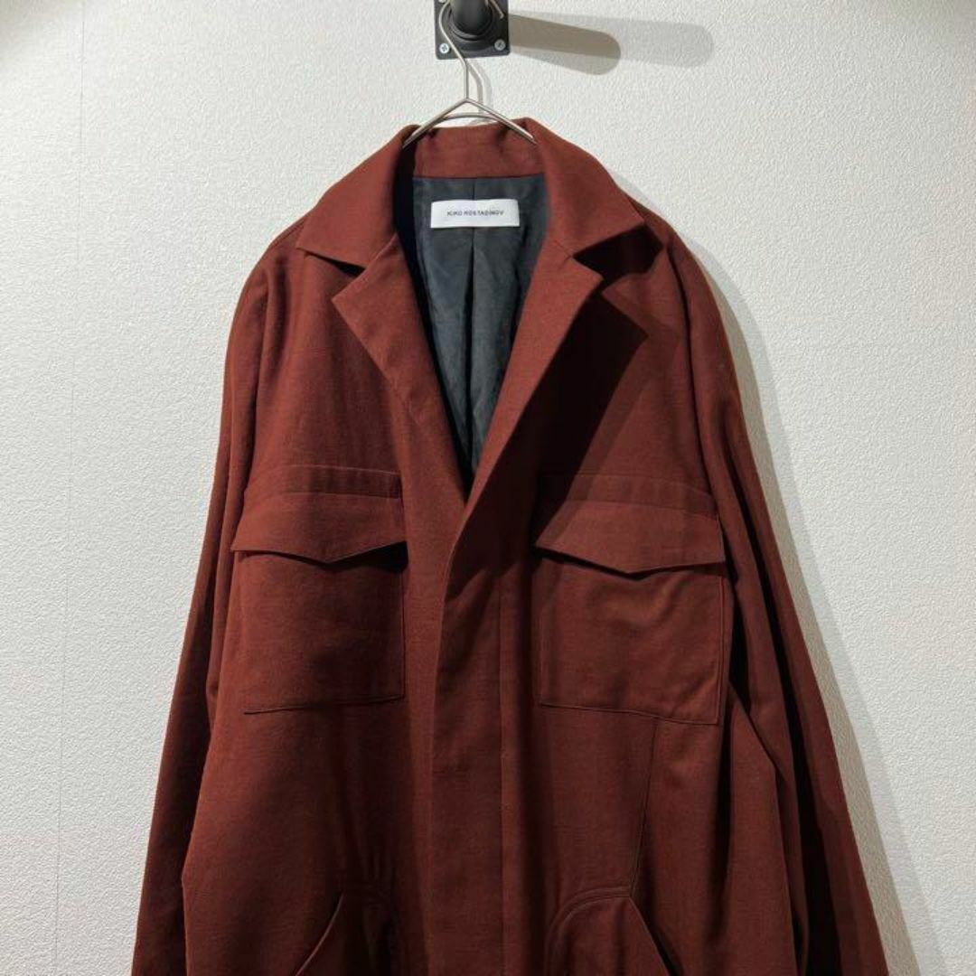 KIKO KOSTADINOV - 希少 美品 KIKO KOSTADINOV チェスターコート KIKO KOSTADINOV - 希少 美品 KIKO KOSTADINOV チェスターコート
