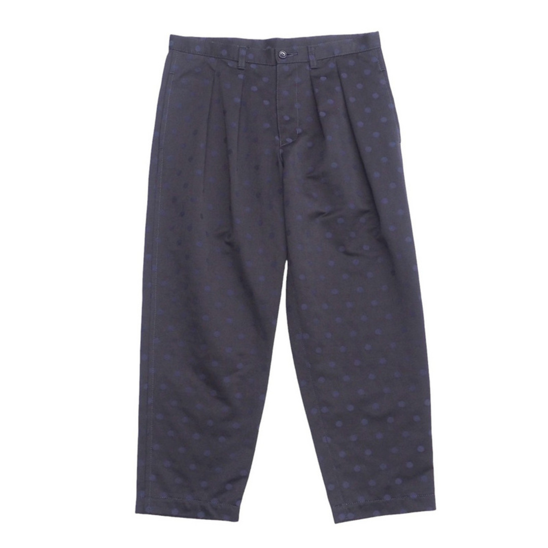COMME des GARCONS - ■美品■tricot COMME des GARCONS トリココムデギャルソン パンツ サイズM ドット 2タック テーパードパンツ スラックス AD2019 ブランド古着【中古】20241118/RA2053