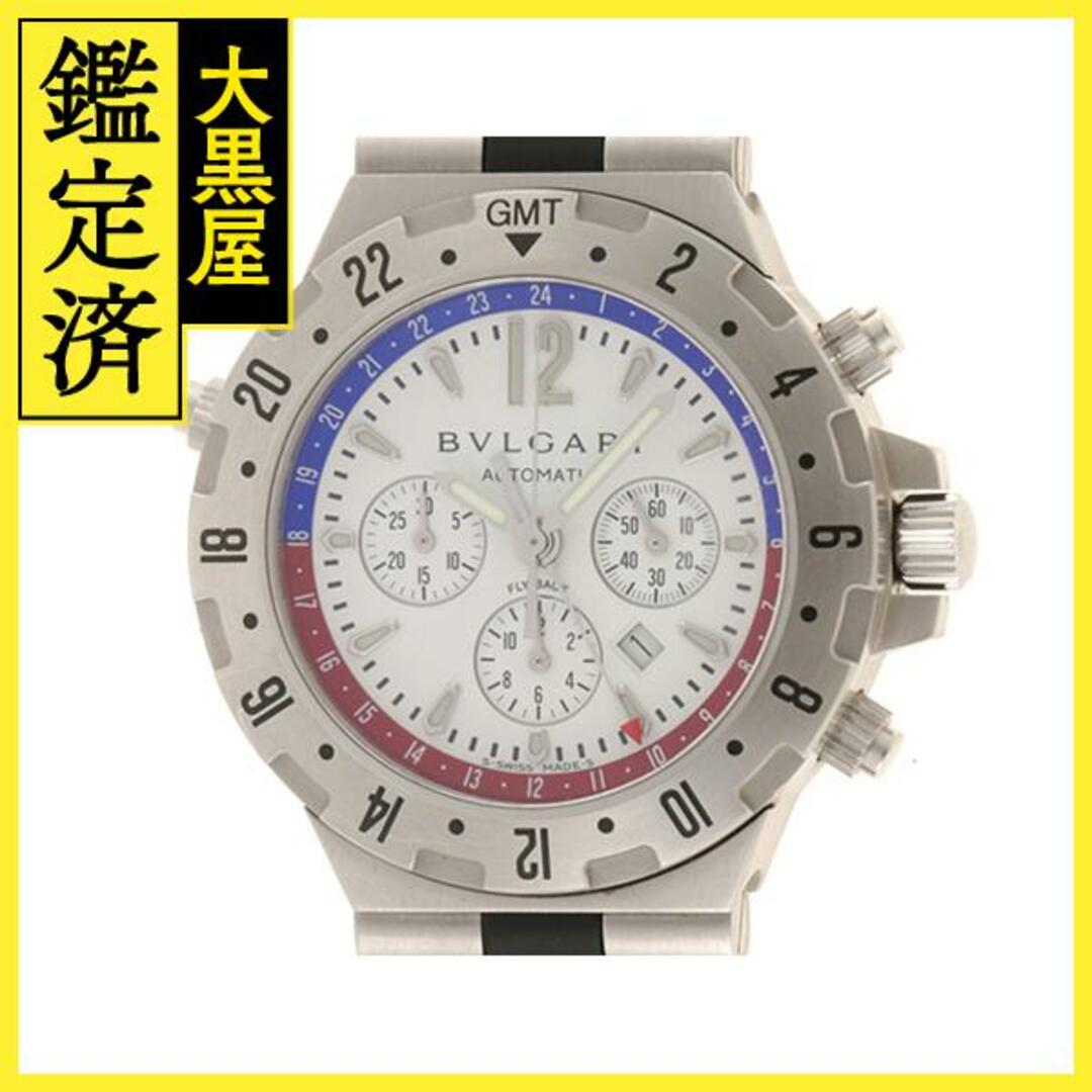 BVLGARI - ブルガリ ディアゴノ プロフェッショナル GMT クロノグラフ GMT40SFB 【472】