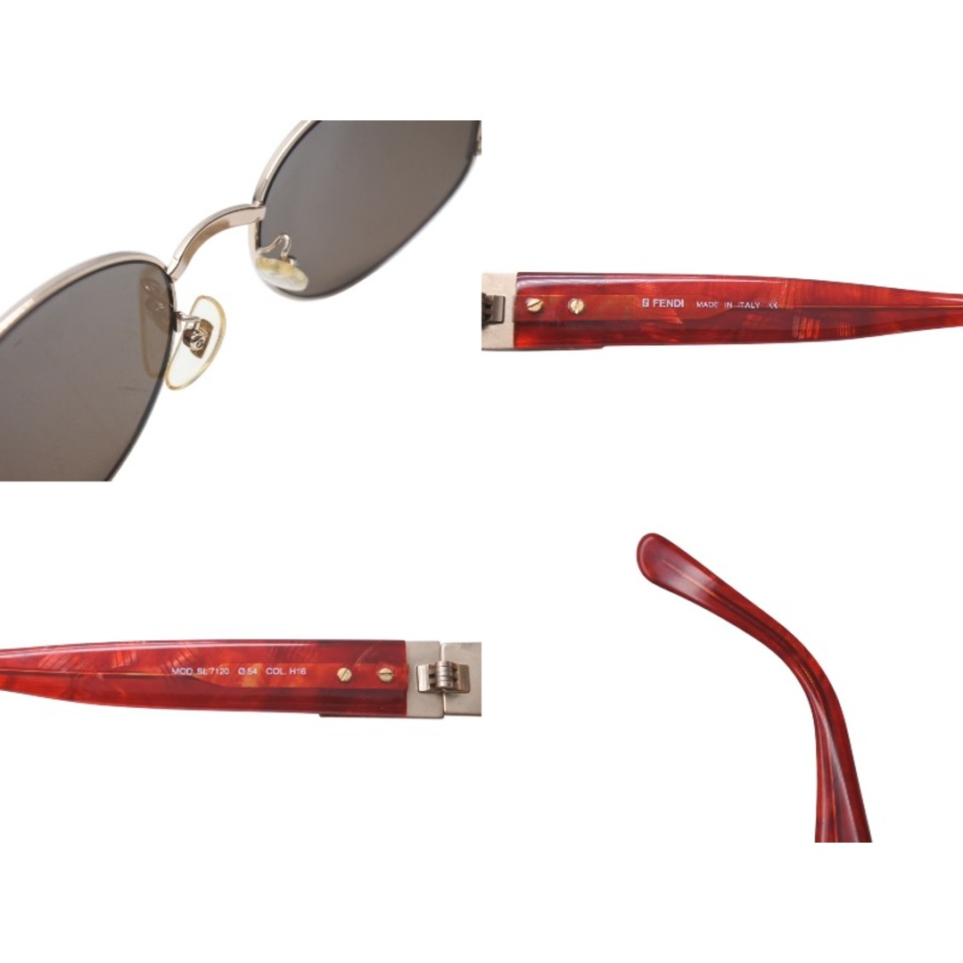 FENDI フェンディ サングラス メガネ SL 7120 イタリア製 メタル FENDI フェンディ サングラス メガネ SL 7120 イタリア製 メタル
