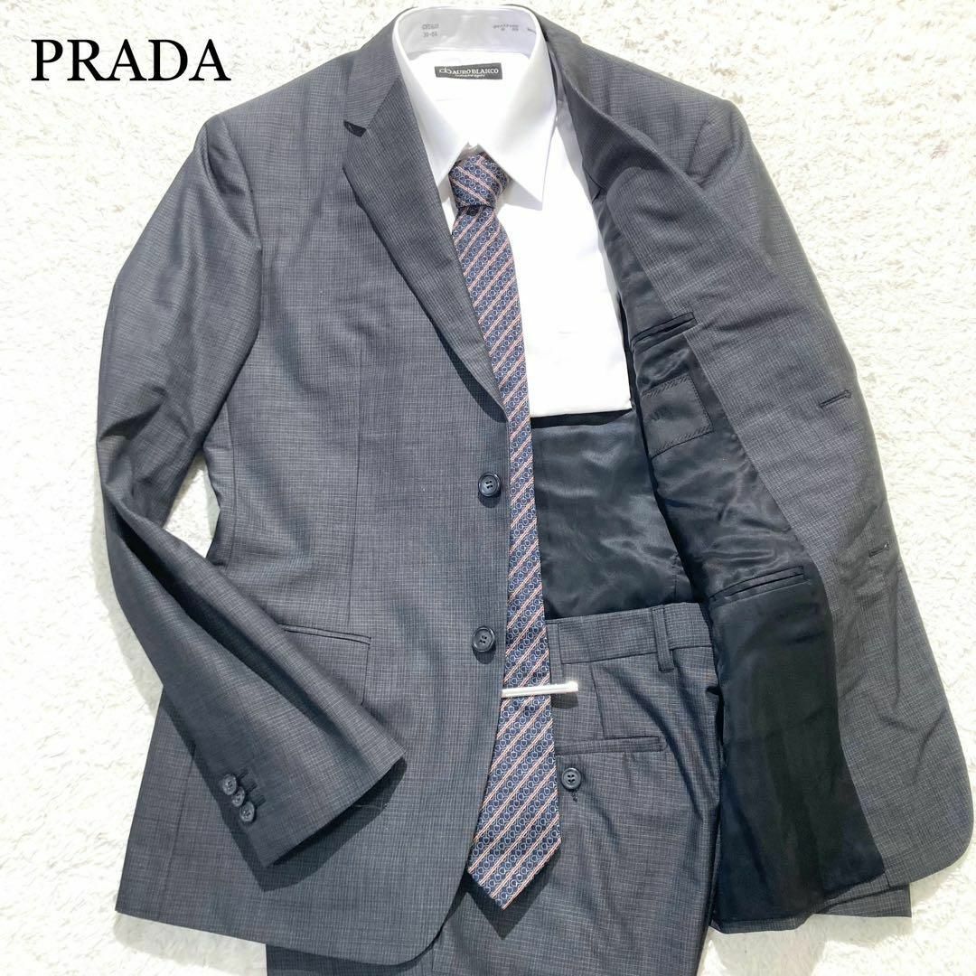 PRADA - 【近年モデル☆極美品】PRADA スーツ セットアップ PRADA - 【近年モデル☆極美品】PRADA スーツ セットアップ