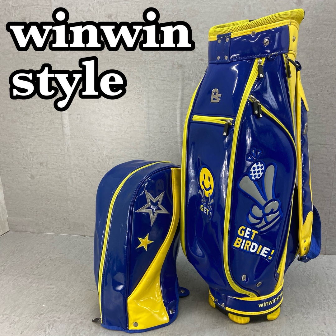 WINWIN STYLE ウィンウィンスタイル ゴルフキャディバッグ WINWIN STYLE ウィンウィンスタイル ゴルフキャディバッグ