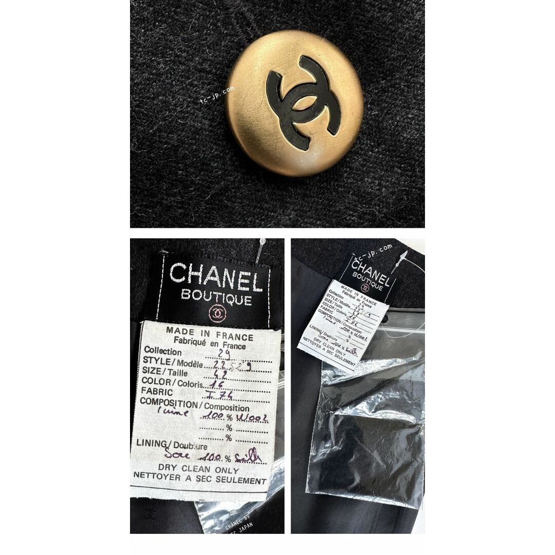 CHANEL - 新品同様 予備布付 シャネル CHANEL ヴィンテージ CHANEL - 新品同様 予備布付 シャネル CHANEL ヴィンテージ
